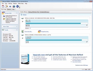 Osrednja privlačnost varnostnika Macrium Reflect leži v navezi z reševalno različico operacijskega sistema Windows, BartPE.